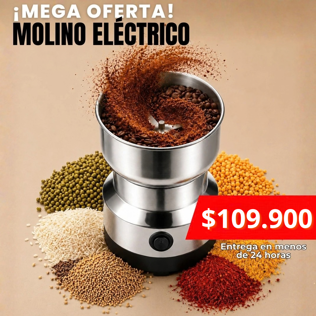 Molino Electrico - Conserva el aroma y frescura del café