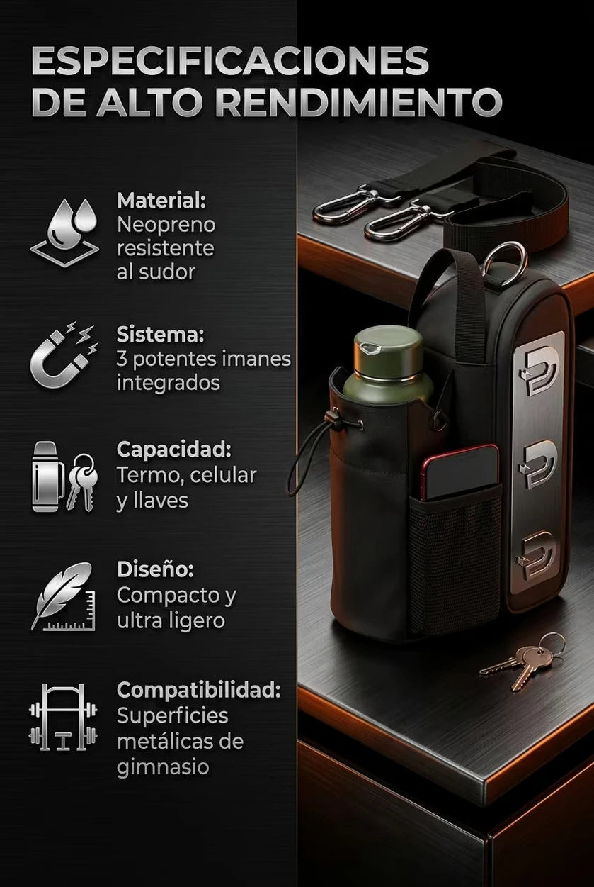 Bolso Para Termo con Iman Gimnasio - Imagen 6