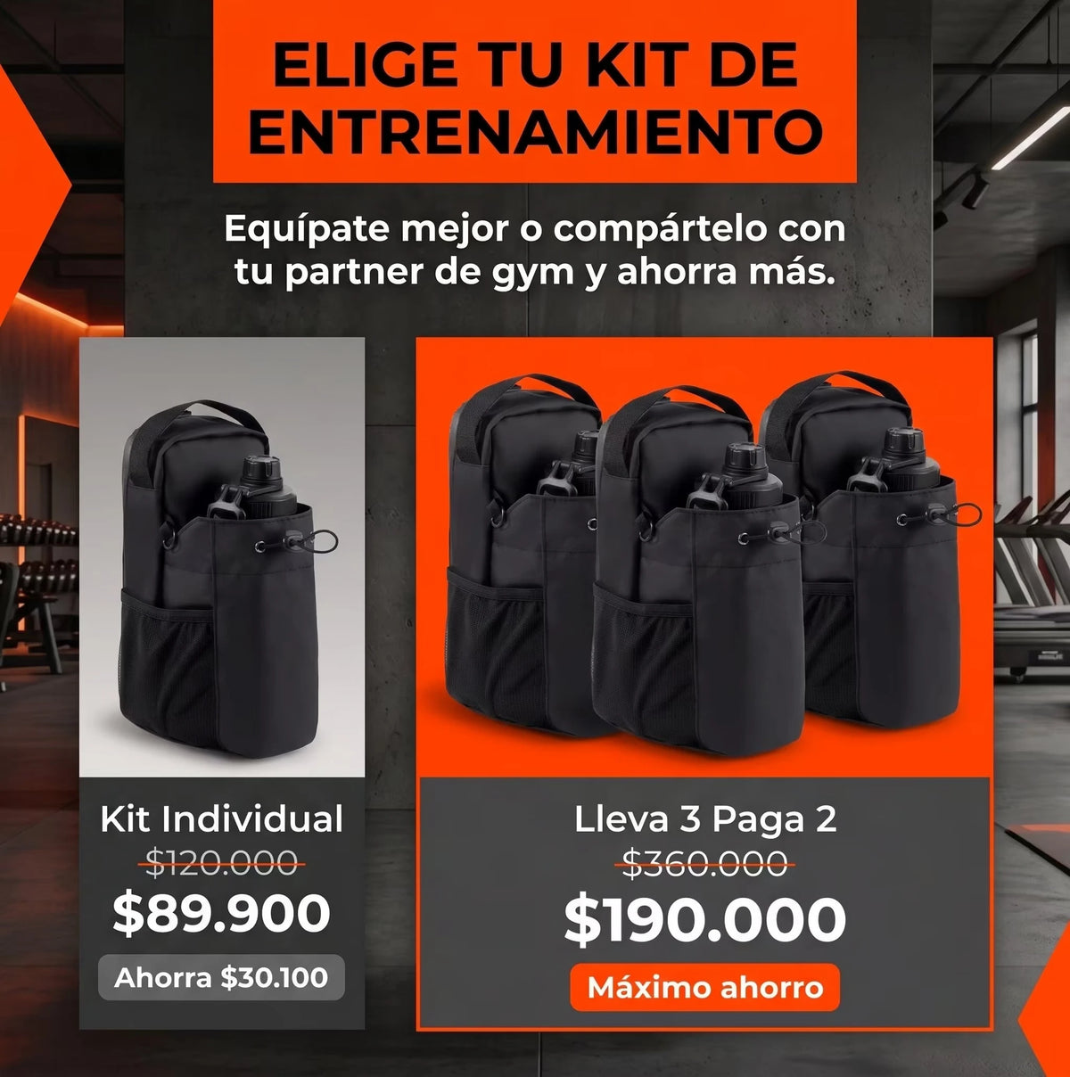 Bolso Para Termo con Iman Gimnasio - Imagen 7