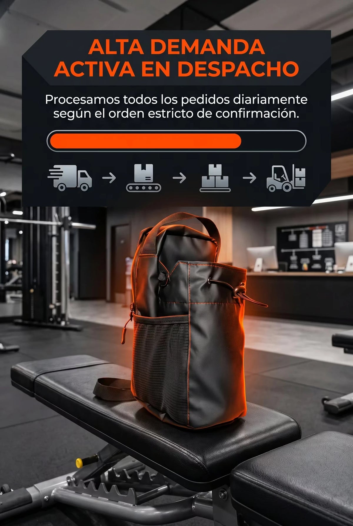 Bolso Para Termo con Iman Gimnasio - Imagen 9